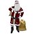 cheap Christmas Costumes-Santa Suit Santa Claus Costume Outfit Santa Clothes Men&#039;s Cosplay Costume Christmas New Year Masquerade Adults&#039; Top Pants Glove Hat