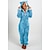 levne Nositelná deka-fleece s onesies nositelná přikrývka dámská kombinéza teplá kombinéza oblečení na spaní jednodílné společenské oblečení na hraní