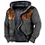 cheap Men&#039;s Hoodies &amp; Sweatshirts-Men&#039;s Tribal Graphic Sherpa Fleece Hoodie Jacket