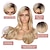 billiga äldre peruk-dam ombre blond mörkbruna rötter långa lockiga vågiga värmebeständigt syntetiskt hår peruk för kvinnor blond peruk med lugg