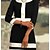 cheap Elegant Dresses-Women&#039;s Work Dress Sheath Dress Church Dress Mini Dress Black And White Print 3/4 Length Sleeve Winter Fall Spring Patchwork Elegant Crew Neck Office Date 2023 S M L XL 2XL 3XL