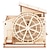 Недорогие Пазлы-DIY деревянная сборка ручной работы с водяным колесом, модель держателя ручки, деревянная 3d трехмерная головоломка, развивающая игрушка, детский подарок, водяное колесо 95 x 117 x 113 мм