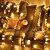 voordelige Kerstlichten-kerst cluster lichten buiten waterdicht kerst voetzoekers lichtslinger dc31v twinkle cluster kerstverlichting vuurwerk warm wit licht voor tuin boom decor verlichting eu plug nieuwe upgrade