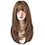 cheap Synthetic Trendy Wigs-Red Wigs with Bangs Burgundy red Synthetic Long Straight Wig for Women Party and Cosplay Bright Red Wig
