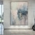 billiga Abstrakta målningar-handgjord oljemålning canvas väggkonst dekorativ abstrakt kniv målning landskap vit för heminredning rullad ramlös osträckt målning