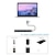 ieftine Huburi &amp; switch-uri USB-USB 3.0 USB C Huburi 9 porturi 9-în-1 Înaltă Viteză Mufa USB cu HDMI 2.0 Intrare Ecran 3,5 mm 12V / 5A DC Livrarea energiei Pentru Laptop PC Smartphone