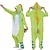 preiswerte Kigurumi Pyjamas-Erwachsene Kigurumi-Pyjamas Nachtwäsche Einhorn Elefant Zeichen Pyjamas-Einteiler Lustiges Kostüm Flanell Cosplay Für Herren und Damen Karneval Tiernachtwäsche Karikatur