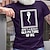 Χαμηλού Κόστους Ανδρικά μπλουζάκια casual-Ανδρικά Μπλουζάκι Cool πουκάμισο Γραφική Γράμμα Στρογγυλή Ψηλή Λαιμόκοψη Στάμπα Δρόμος Causal Κοντομάνικο Στάμπα Ρούχα Μοντέρνα Υψηλής Ποιότητας Κλασσικό Πρωτότυπο