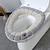 voordelige toiletdeksel &amp; tankafdekkingen-zachte toiletbrilkussens dikker warmer rekbaar wasbaar stoffen toilet past op alle ovale toiletbrillen