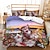 cheap 3D Bedding-Cartoon Unicorn Pattern print Print Duvet Cover Bedding Sets Comforter Cover with 1 print Print Duvet Cover or Coverlet，2 Pillowcases for Double/Queen/King