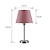 abordables table et lampadaire-lampes de chevet led simple style nordique pour salon salle d&#039;étude bureau métal rose
