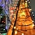 billige LED-kædelys-julesnore udendørs 20m 200leds 8 modes stik i julepynt varme hvide lys fest gårdhave juledekor belysning ac220v 230v 240v eu stik