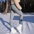 cheap Leggings-Women&#039;s Leggings Thermal Underwear Dark navy Grey Casual / Sporty Christmas Print Weekend Yoga Ankle-Length High Elasticity Graphic Thermal Warm S M L XL XXL