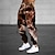 abordables pantalons de survêtement imprimés pour hommes-Homme Joggings Pantalon Jogger Pantalon Cordon Taille elastique Impression 3D Imprimés Photos Confort Respirable Sport extérieur Casual du quotidien Mélange de Coton Eponge Vêtement de rue Design