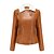 cheap Jackets-Women&#039;s Winter Jacket Faux Leather Jacket Outdoor Daily Wear Vacation Going out Warm Breathable Zipper Pocket Chic &amp; Modern Lady Modern Comfortable Turndown Regular Fit Solid Color Outerwear Winter