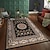 cheap Living Room &amp; Bedroom Rugs-Area Rug Carpet Exotic Ethnic Style Floor Mat American Persian Multicolored Flowers in Retro Style Living Room Hotel Homestay Home Bedroom Full Carpet