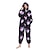 halpa Käytettävä peitto-puettava fleecehuopa naisten fleecepusero pyjamat haalari lämmin sherpa-housu yöpuku yksiosainen vetoketju hupullinen leikkipuku oleskeluasut