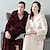 cheap Wearable Blanket-Winter Bathrobe Thickened And Long Women‘s Winter Coral Fleece Men‘sed Bathrobe Coupleed Flannel NightGownfor