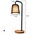 tanie Lampa stołowa i podłogowa-Lampka do czytania lampki nocne ochrona oczu lampy otoczenia nowoczesny współczesny/nordycki styl do sypialni gabinet biuro metalowe ac100-240v czarny