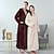 cheap Wearable Blanket-Winter Bathrobe Thickened And Long Women‘s Winter Coral Fleece Men‘sed Bathrobe Coupleed Flannel NightGownfor