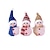 abordables Figurines de collection-led multicolore bonhomme de neige lumineux ornements pendentif de noël lampe en cristal de noël veilleuse joyeux noël cadeau noel marchandises