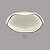 abordables Montajes al ras y montajes semi al ras-luz de techo led círculo diseño redondo lámparas de techo de montaje empotrado 35w 6000k luces de techo led, accesorios de iluminación de decoración de techo, accesorio de luz led redondo de 50 cm