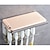 billige Tandbørsteholdere-multifunktion tandbørsteholder med mobiltelefon opbevaringshylde rustfrit stål vægmonteret sølvfarvet 1 stk