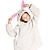 abordables Manta usable-Manta con capucha, manta usable para niños, sudadera de manta sherpa de gran tamaño para niños pequeños que mantiene el invierno abrigado