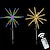 זול אורות נתיבים ופנסים-1/2 יחידות אורות זיקוקים חיצונית סולארית חג המולד קישוטי גן מסלול אורות led דקורטיבי מטאור סוס מנורת עמיד למים כוכב מנורת גן דשא נוף אורות השנה החדשה