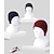 cheap Men&#039;s Hats-Beanie Hat Knit Beanie Sapphire Wine Red Solid Color Thermal Warm Fleece Lining Windproof Breathable