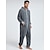 cheap Kigurumi Pajamas-Adults&#039; Kigurumi Pajamas Nightwear Printing Onesie Pajamas Flannel Cosplay For Men and Women Christmas Animal Sleepwear Cartoon