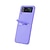 baratos Capa Samsung-telefone Capinha Para Samsung Galaxy Z Flip 5 Z Flip 4 Z Flip 3 Case Completa Virar Estojo com Anel Cor Sólida Silicone