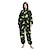 billige Bærbart teppe-bærbar fleeceteppe dame fleece onesies pyjamas jumpsuit varm sherpa romper nattøy i ett stykke glidelås hette leketøy loungewear