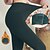 cheap Super Sale-Women&#039;s Fleece Pants Leggings Fleece lined Black Brown Fashion High Waist Daily Going out Ankle-Length Stretchy Solid Color Tummy Control One-Size