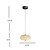 abordables Diseño de Tambor y Cono-luces colgantes led 1 luz colgante de cristal moderno luz de acero inoxidable 10w 18cm ajustablemini lámpara colgante colgante lámpara colgante individual para cocina dormitorio bar 110-240v