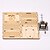 tanie Układanie puzzli-3d drewniane puzzle dla dorosłych dzieci diy pozytywka-klasyczna pozytywka drewniany budynek zestawy diy (harfa) dla dorosłych wyświetlacz biurko prezent dla chłopców/dziewcząt