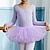 Χαμηλού Κόστους Παιδικά Ρούχα Χορού-Παιδικά Ρούχα Χορού Μπαλέτο Φούστες Καθαρό Χρώμα Κόψιμο Τούλι Κοριτσίστικα Επίδοση Εκπαίδευση Μακρυμάνικο Ψηλό Μείγμα Βαμβακιού Τούλι
