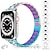Недорогие Ремешки для часов Apple-[1+2 пакета] Ювелирный браслет Совместим с Ремешок для часов Apple Watch 38мм 40мм 41мм 42мм 44мм 45мм 49мм с чехлом Блестящий бриллиант Стразы Сменный ремешок для часов для iwatch Series Ultra 8 7 6