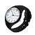 baratos Relógios Quartz-Sanda relógios femininos moda casual relógio de quartzo à prova d&#039;água resistente a quedas hd display de escala digital relógio feminino 6056