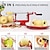 Χαμηλού Κόστους Σκεύη &amp; Γκάτζετ Κουζίνας-αποφλοιωτής μήλων με χειροκίνητη μανιβέλα τριών σε ένα οικιακός αποφλοιωτής φρούτων από ανοξείδωτο ατσάλι προς τον τεμαχιστή πυρήνα
