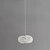 abordables Diseño de Tambor y Cono-luces colgantes led 1 luz colgante de cristal moderno luz de acero inoxidable 10w 18cm ajustablemini lámpara colgante colgante lámpara colgante individual para cocina dormitorio bar 110-240v
