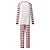 cheap Pajamas-Family Pajamas Cotton Letter Striped Home White Long Sleeve Mommy And Me Outfits Daily Matching Outfits