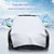 billige Bilovertrekk-universal vinterbil snøskjerm halvt deksel snøbeskyttelsesveske bilbeskyttelse bil kjøretøy eksteriørtilbehør