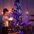 Χαμηλού Κόστους LED Φωτολωρίδες-χριστουγεννιάτικα φωτάκια χορδών εξωτερικού χώρου 20m 200leds 8 modes plug in χριστουγεννιάτικα διακοσμητικά ζεστά λευκά φωτάκια πάρτι αυλής κήπου Χριστουγεννιάτικη διακόσμηση φωτισμός ac220v 230v