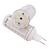 billige LED-kolbelys-led majslys 2stk g8.5 84 led 2835smd 10w energibesparende lampe erstatter 100w halogenlamper varm hvid naturlig hvid hvid hjemmefestlys 85-265 v
