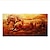 preiswerte Tiergemälde-Tierölgemälde Pferd Wandkunst Leinwanddekoration modernes Bild für Wohnkultur gerolltes rahmenloses ungedehntes Gemälde