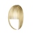 baratos Franjas-clipe em extensões de cabelo de franja franja natural clip-on frontal franja fina e elegante acessório de uma peça de cabelo para mulheres