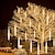 halpa LED-hehkulamput-meteorisuihkusade sateenvalot 8 putkea 30cm 50cm 384led 192led (11.8 “/ 19.7“) merkkivalot ulkona vedenpitävät jouluhääjuhlan koristeluun 1pakkaus 3pakkausta