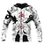 Χαμηλού Κόστους καινοτομία αστεία hoodies &amp; t-shirts-Βίκινγκς Πολεμιστές Τατουάζ Viking Φούτερ με Κουκούλα Κινούμενα σχέδια Μάνγκα Anime 3D Μπροστινή τσέπη Γραφικό Για Για Ζευγάρια Ανδρικά Γυναικεία Ενηλίκων 3D εκτύπωση Καθημερινά