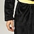 cheap Men&#039;s Robes-Men&#039;s Robe Bathrobe Bath Robe Pure Color Fashion Simple Plush Home Polyester Flannel Comfort Warm Hoodie Long Robe Belt Included Winter Black Royal Blue